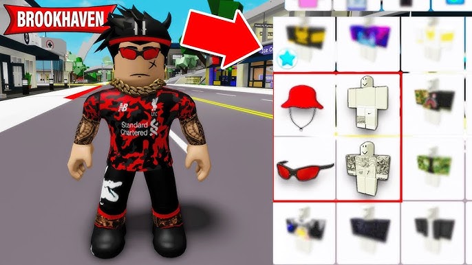 COMO VIRAR MANDRAKE da TROPA DO FLAMENGO NO BROOKHAVEN! (ids de roupas  mandrake no brookhaven) 