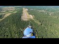 Exercice d'encadrement + autorotation + vol en marche arrière en autogire Magni M16 à Alès Deaux