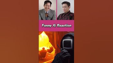 What If Squid Game Actors React To Ai Squid Game Videos #shorts #squidgame #ai #funny #squidgame3