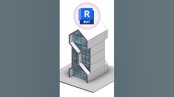 Elegant Facade in Revit #revit #revittutorials #enscape