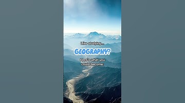 Like studying Geography? Here