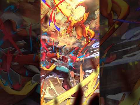 ルカリオ〜！イラストカッコい〜！✨　#ポケモン #pokemon #ポケポケ #pokepoke #開封動画 #short #gaming ame