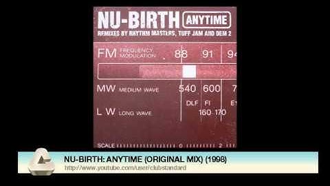 NU-BIRTH: ANYTIME (ORIGINAL MIX) (1998)