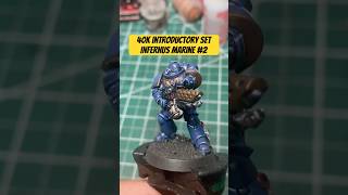 Painting the Introductory Set #warhammer40k #spacemarines #ultramarines #warhammer
