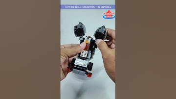 Shorts Transformation : Qman 3102 Fission Robot ( 04 ) ⚡️ TransforMinute Lego Transformers Combiner