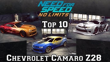 NFS No Limits | Top 10 - Chevrolet Camaro Z/28 (June 2017)