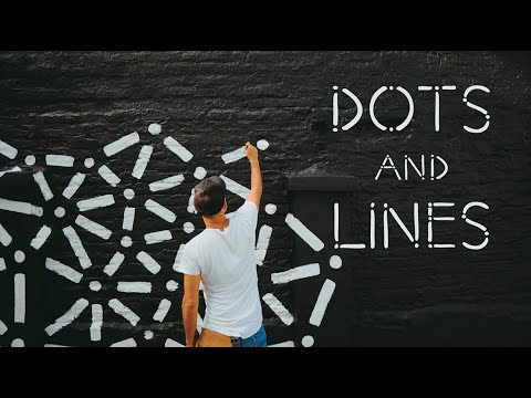 &#39;Street Wall Connection&#39; Mural by Pipe Yanguas [ Dots and Lines World ]