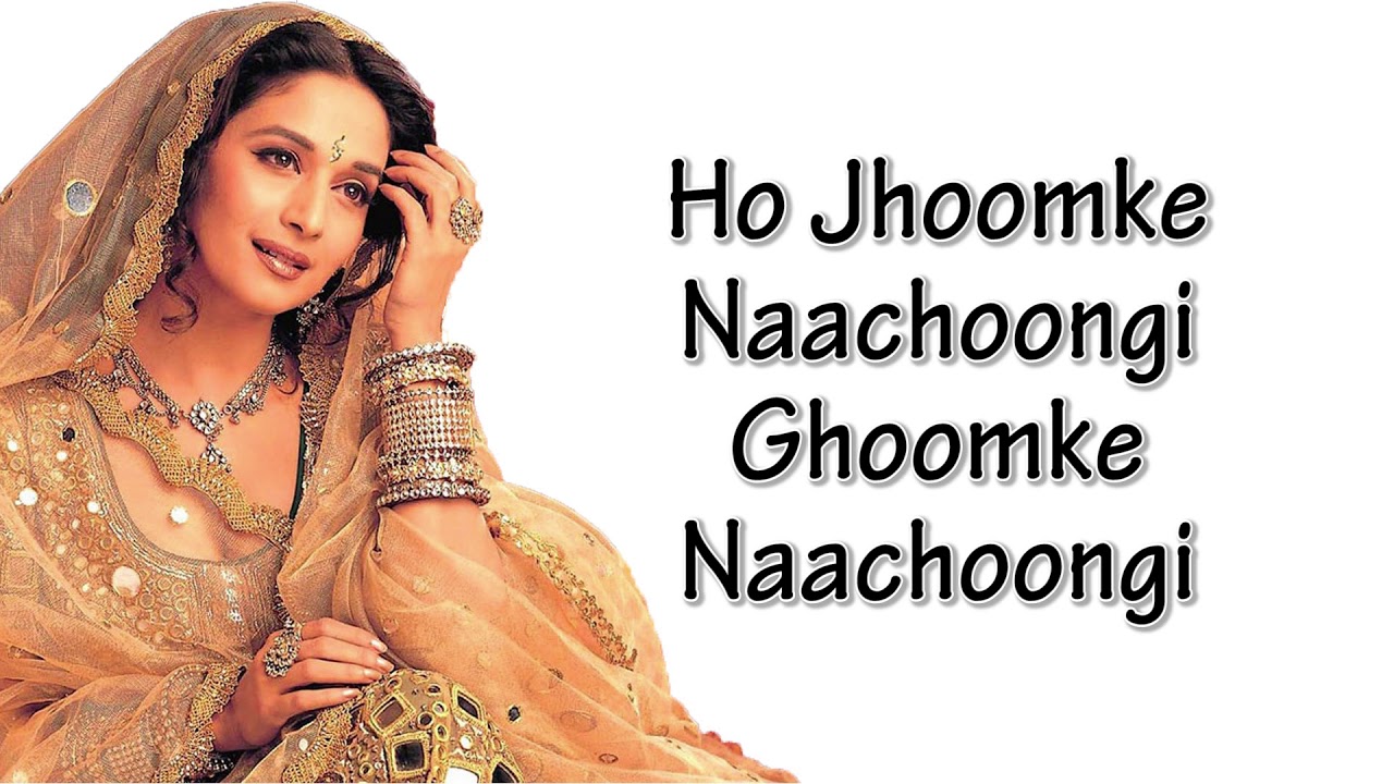 Madhuri Dixit  Dhola Re Dhola lyrics  Devdas  Shah Rukh Khan