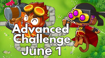 BTD6 Advanced Challenge || The Strongest Weakest Bloon VS Dart Alch || June 1, 2024