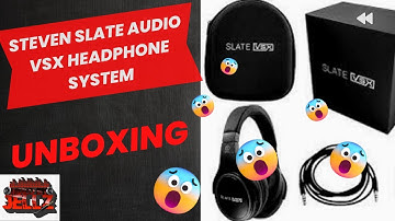 Check Out the Unboxing of the Unbelievable Steven Slate VSX Headphones!