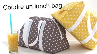 Coudre le lunch bag Elsa / Sew a lunch bag Elsa