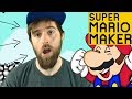 YouTube Chose This Thumbnail [SUPER MARIO MAKER] BECAUSE THE LEVEL GAVE ME THIS FACE