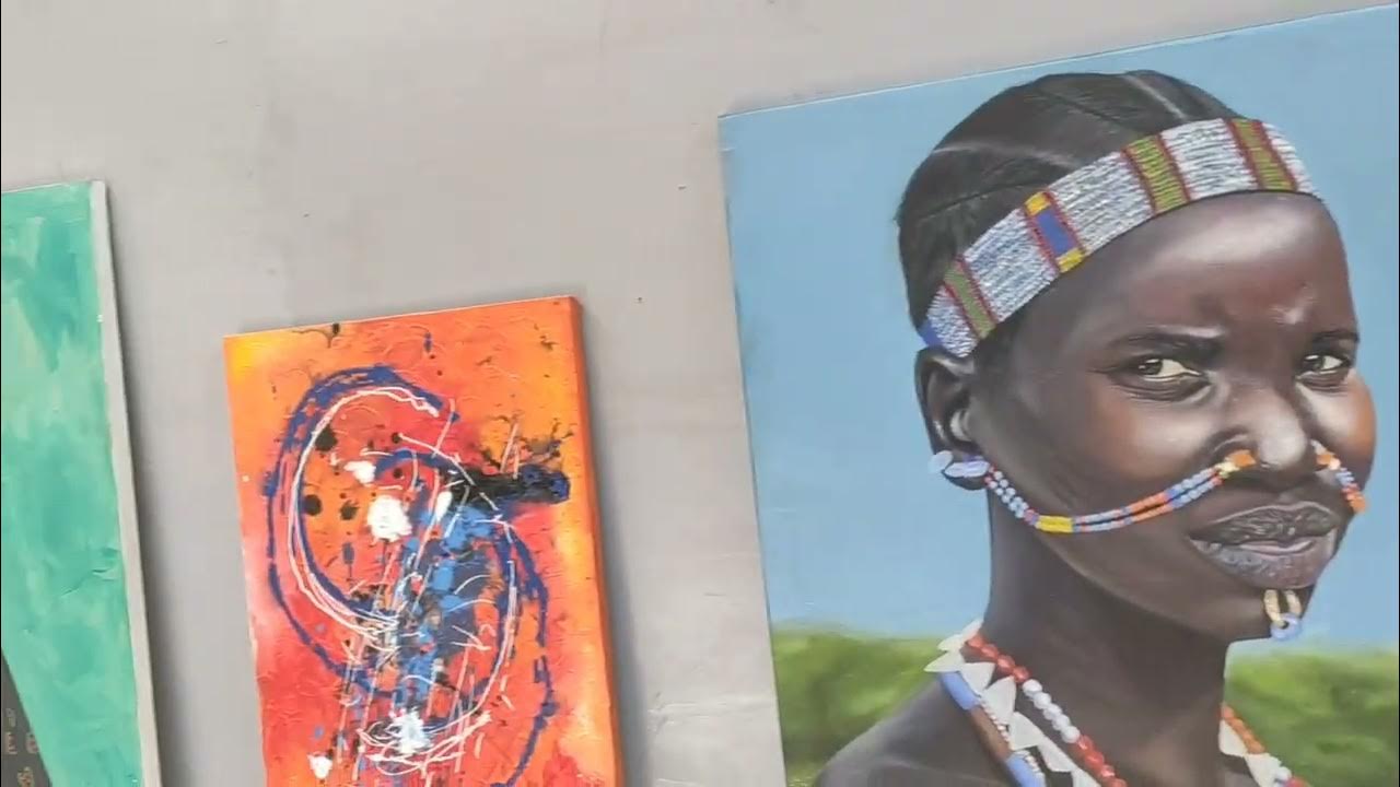 South Sudan Art Exhibition at Scenius Hub Juba YouTube