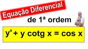 GRINGS ✌️ EQUAÇÃO DIFERENCIAL DE PRIMEIRA ORDEM LINEAR@OmatematicoGrings
