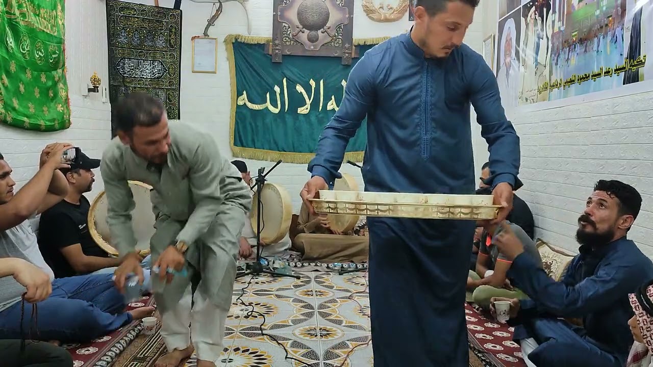 اياريح الصبا بلغ سلامي المداح ابو محمد الاعظمي في تكيه الساده النعيم