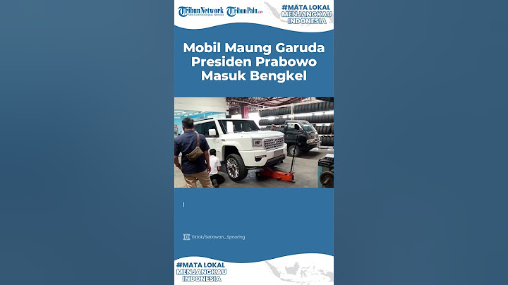 Baru Dipakai Seminggu, Mobil Maung Garuda Presiden Prabowo Masuk Bengkel