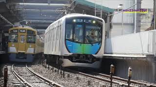 西武池袋線列車観察朝の江古田駅20190420