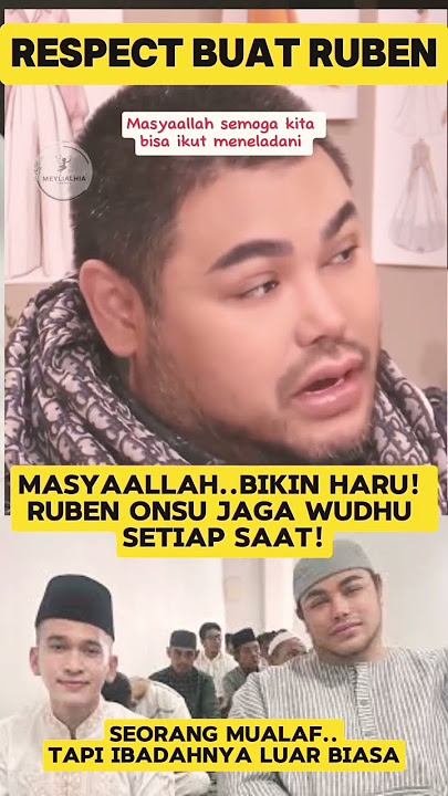 Ruben Onsu Ternyata Selalu Menjaga Wudhu‼️ Pengakuan Ivan Gunawan Bikin Merinding! #rubenonsu