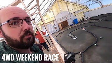 Tekno EB410 4WD Buggy Racing before Shutdown - Netcruzer RC