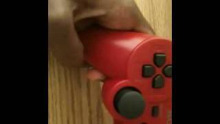 Red ps3 controller review