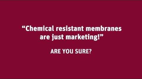 Berghof Membrane Technology  - Chemical resistant membranes