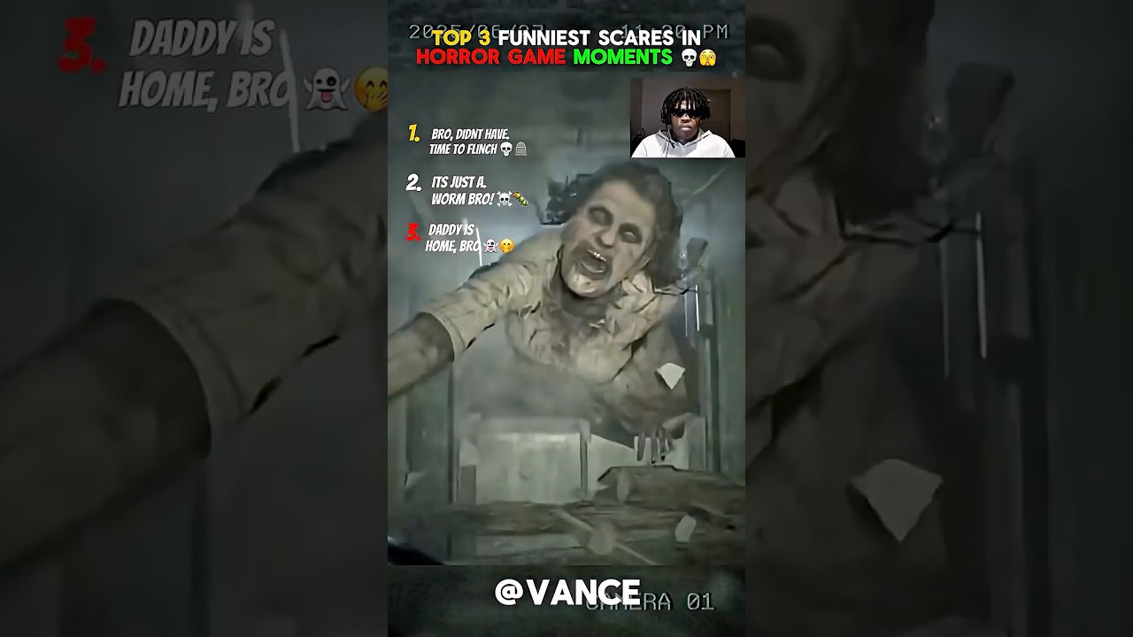 Top 3 Funniest Scares in Horror Games (Absolute Chaos Ensued 😭😂) 