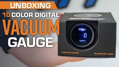 Unboxing | GlowShift 10 Color Digital Series Vacuum Gauge for Cars and Trucks