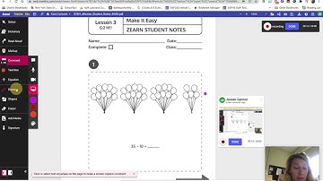 Screen capture video comments in Kami
