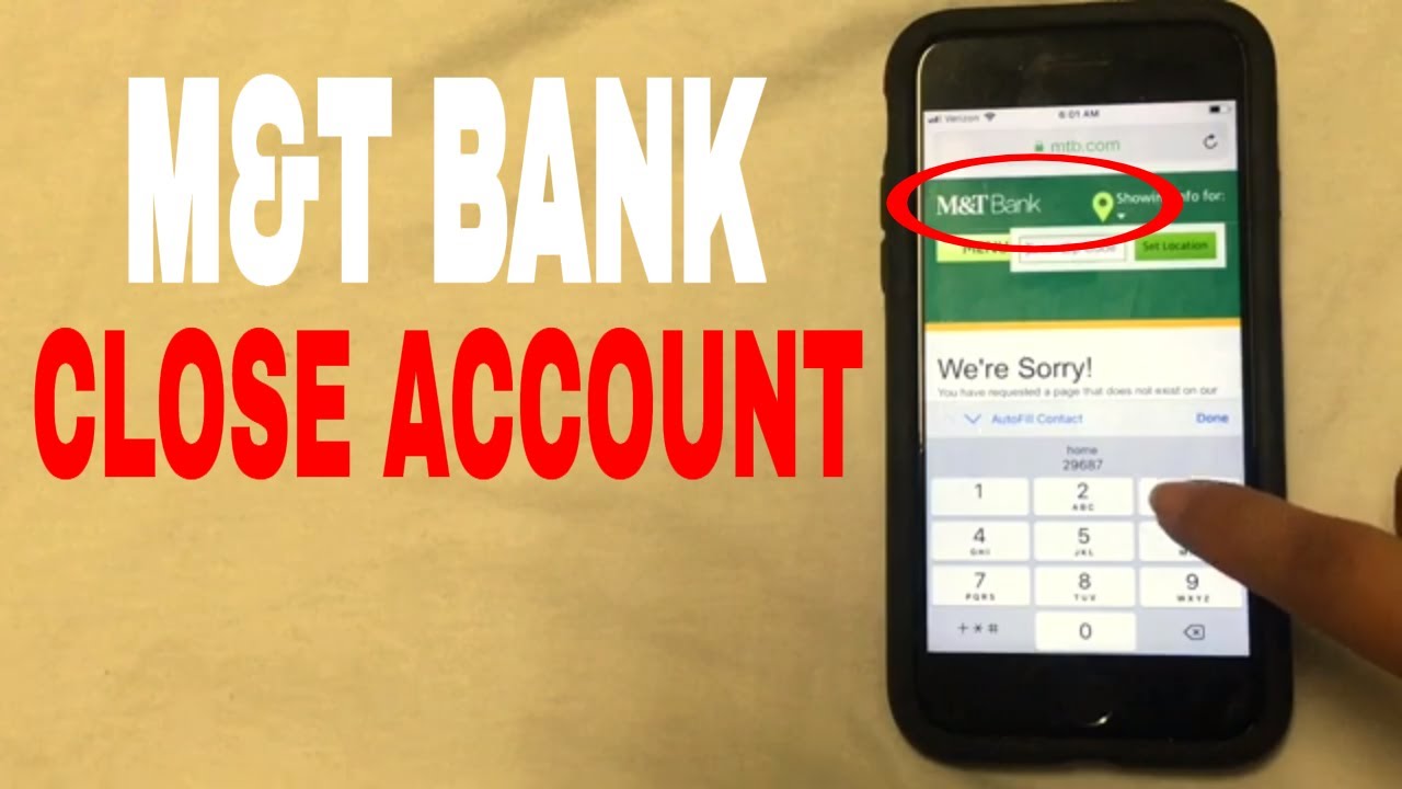 4 Ways To Close M T Bank Account Youtube