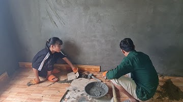 Lát Gạch Nền , Đổ Nền Bếp Nhà 2 Anh Em Sử |  Cói Lalin