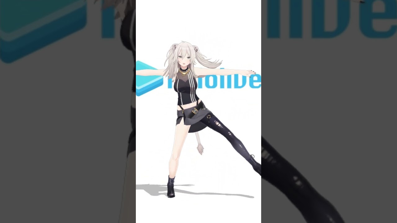 【MMD】ねぽらぼでHOWL／Ayumu Imazuリレー【ホロライブ切り抜き/雪花ラミィ/獅白ぼたん/尾丸ポルカ/桃鈴ねね】#shorts