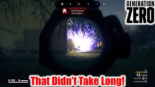 Generation Zero S3 Ep63 That Didn't Take Long!