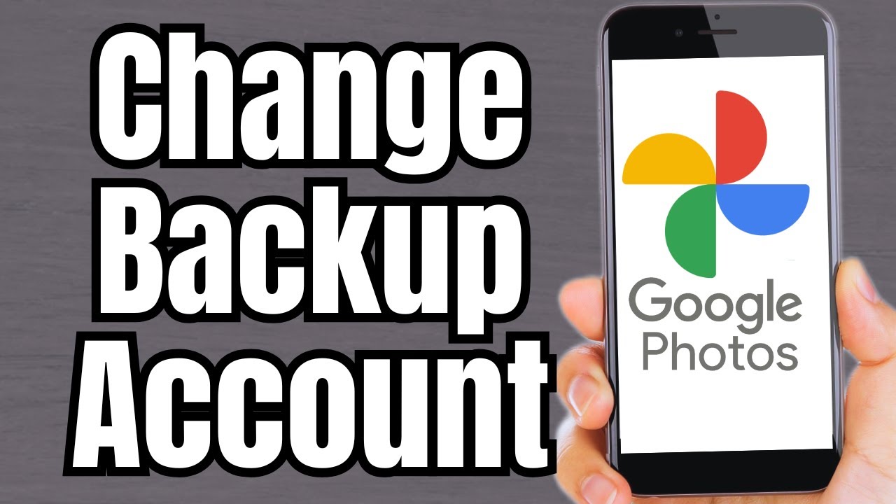 How to Change Backup Account in Google Photos - YouTube