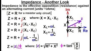 electrical engineering: ch 10 alternating voltages & phasors (30 of 82) impedance - another look