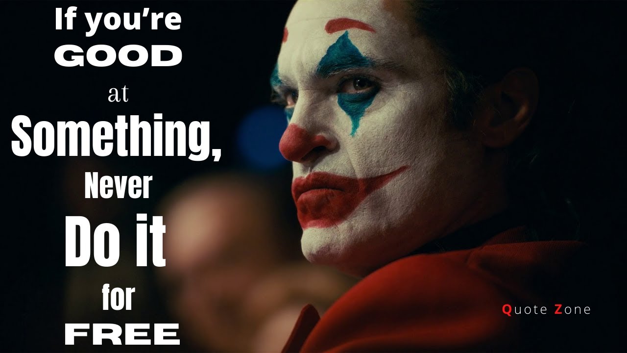 Best Realistic And Powerful Quotes Of Joker That Will Change Your Way Of Thinking Youtube