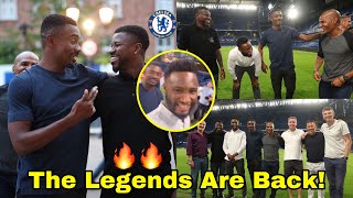 Return of The Legends!🔥Ramires,Mikel Obi,Malouda & Kalou Storms Stamford Bridge💪Chelsea vs Bayern