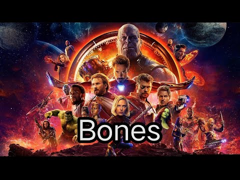 Marvel bones edit /spiderman/thor/hulk/Ironman/captain America/