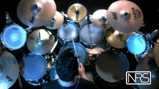 Illogicist - Hypnotized by Riccardo Merlini " Drum cam " Technical / Progressive Death Metal drums