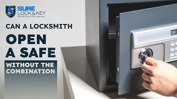 Can a Locksmith Open a Safe Without the Combination