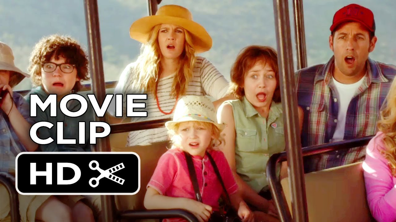 Blended Movie CLIP   Blended Families 2014   Drew Barrymore Adam Sandler Comedy HD
