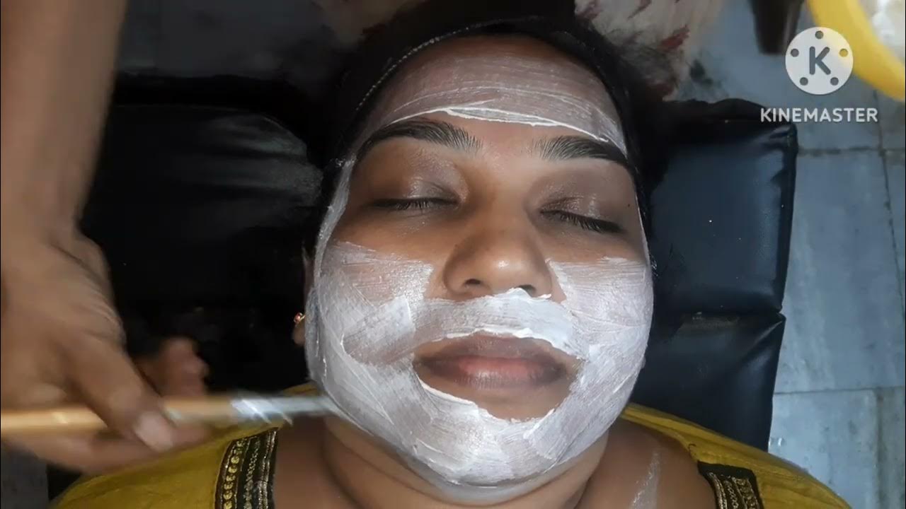 how to apply face bleach tutorial beautytips YouTube