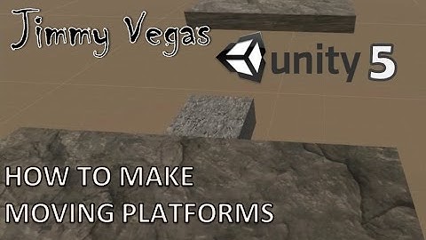 Mini Unity Tutorial - How To Make Moving Platforms - Beginners Tutorial