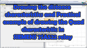 Drawing the distance characteristics and Practical example of drawing the Quad | RELAY TESTER |