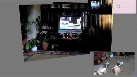 Real time video stitching In quartz composer (demo 1)