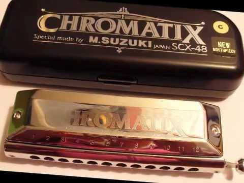 SUZUKI S-SCX-48-C - Harmonica Chromatique en Do - Rockamusic