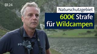 Müll und gefährliche Feuer: Illegale Wildcamper im Naturschutzgebiet | Abendschau | BR24