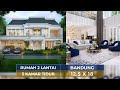 MEWAH LUAR DALAM! DESAIN RUMAH STYLE KLASIK DENGAN 3 KAMAR TIDUR DI BANDUNG! - JASA ARSITEK