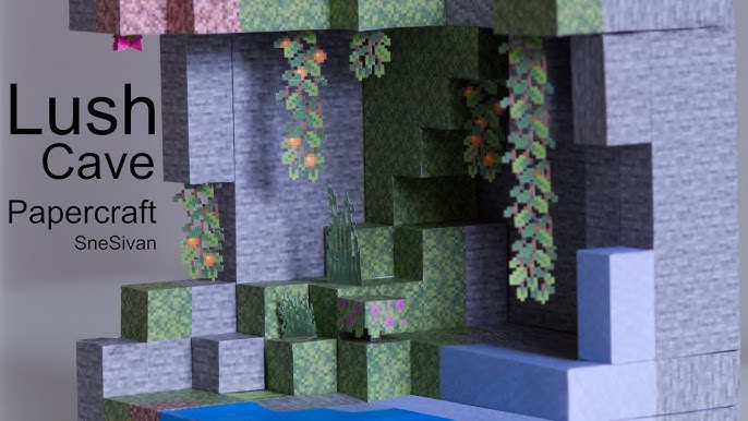 PAPERMAU: Minecraft - A Village House Paper Model In Minecraft Styleby  Oitansensei