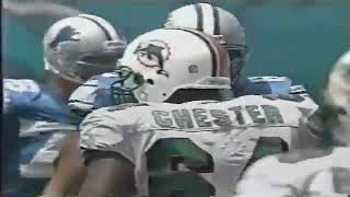 2002 Detroit Lions @ Miami Dolphins Week 1 Ricky Williams  1st game with Dolphins