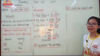 Level 4/ Subject: Grammar Galaxy 1/ Unit: 13 I Can Run Fast/ 1st session